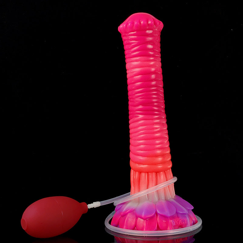 Glowing In Dark Pink Horse Dildo