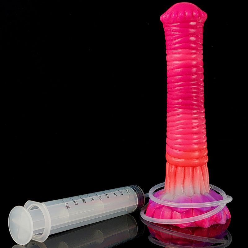 Glowing In Dark Pink Horse Dildo