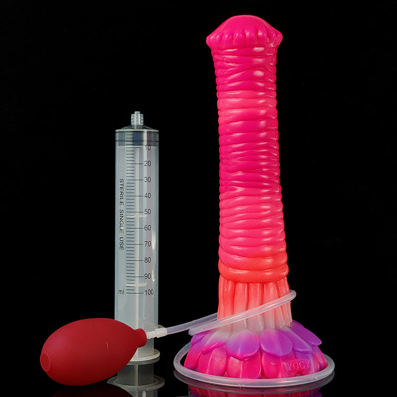 Glowing In Dark Pink Horse Dildo