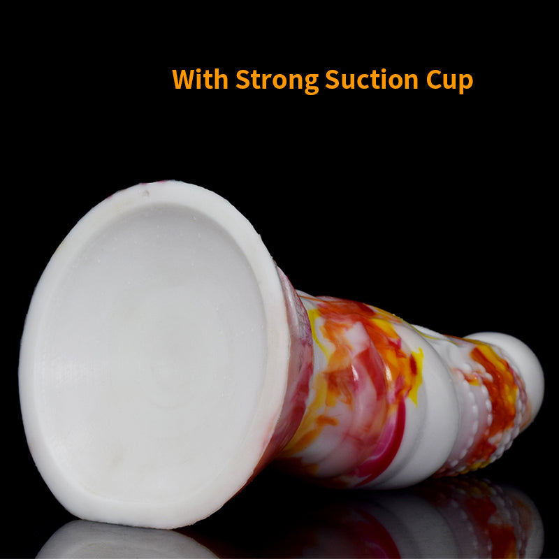 G-Spot Thumbs Up Colorful Dildo