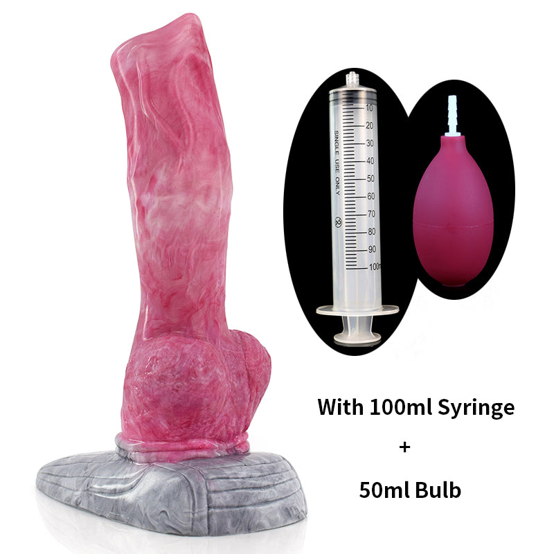 8CM Animal Dog Dildo Squirting Function