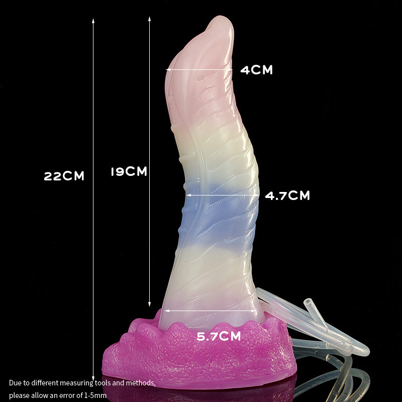 22cm Huge Alien Dildo Gray Meat Color