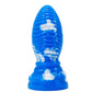 Huge Women Silicone Egg Plug Texture Colorful Fantasy Dildo