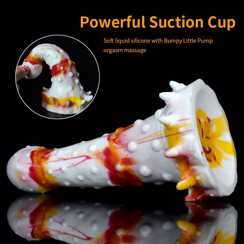 Huge Large Silicone Fantasy Dildo G-spot Anus Toys