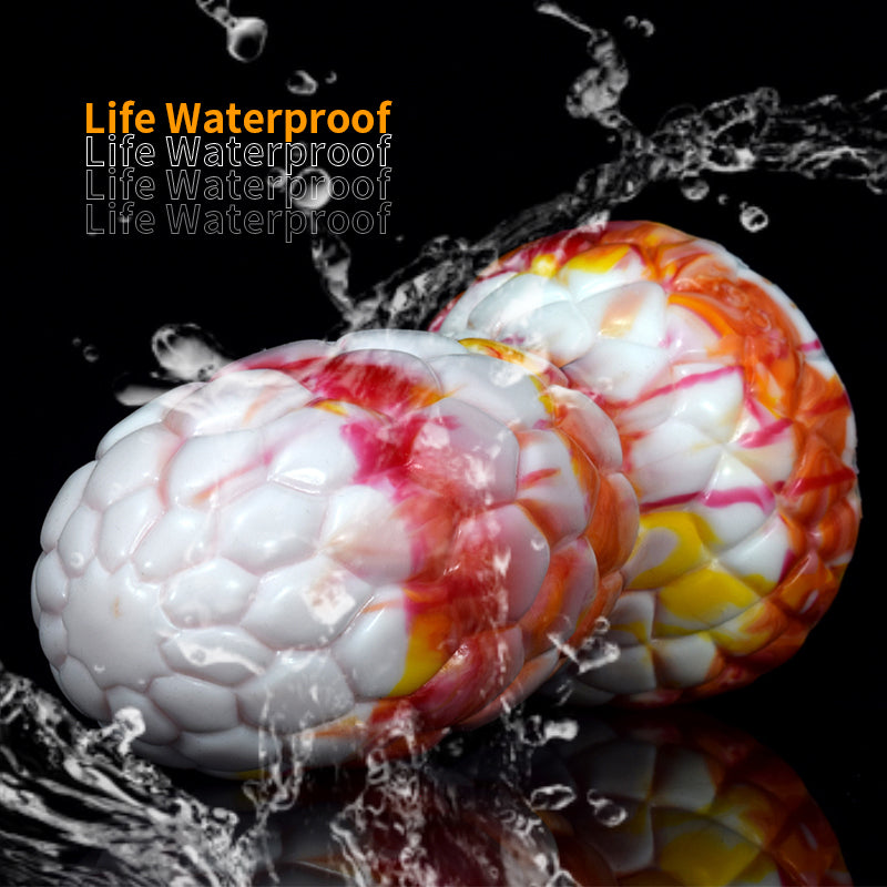 Soft Silicone Colorful Huge Dildo