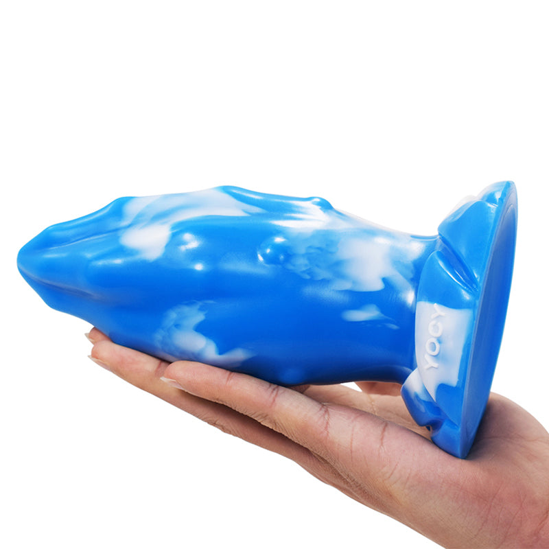 Soft Silicone Colorful Huge Dildo
