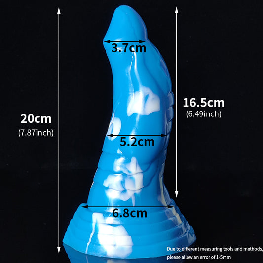 Soft Huge Suction Cup Fantasy Dildo