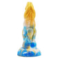 Erotic Design Colorful Silicone Dildo