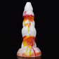 Erotic Design Colorful Silicone Dildo