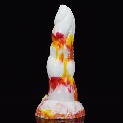 Erotic Design Colorful Silicone Dildo