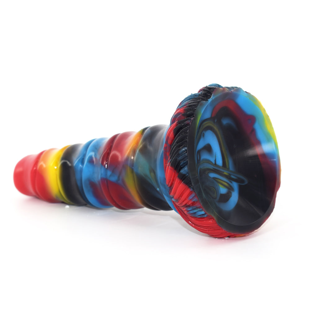 Huge Colorful Dildo With Suction Cup