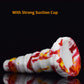 Huge Colorful Dildo With Suction Cup