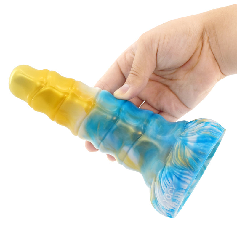 Huge Colorful Dildo With Suction Cup