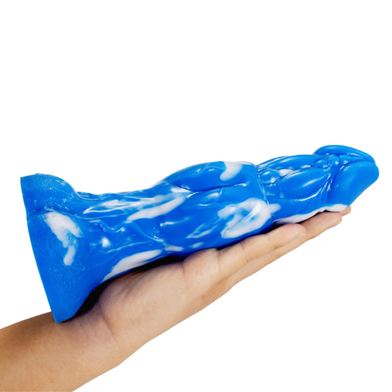 Huge Colorful Silicone Dildo With Suction Cup