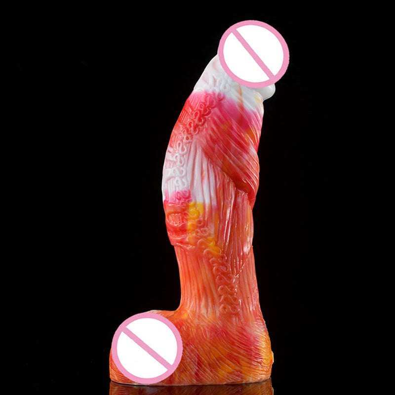 Huge Realistic Penis Fantasy Silicone Dildo