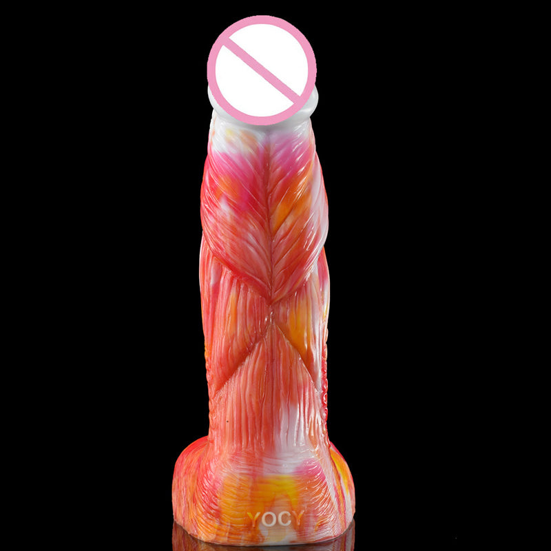 Huge Realistic Penis Fantasy Silicone Dildo