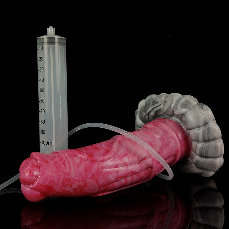 Squirting Function Silicone Anmal Fake Penis Soft