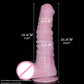 Liquid Silicone Soft Huge Pink Dildo