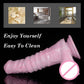 Liquid Silicone Soft Huge Pink Dildo