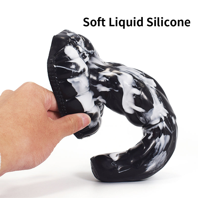 Huge Silicone Fantasy Dildo G-Spot Masturbater