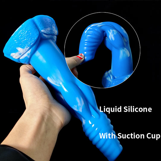 Huge Wolf Dildo Dog Dick Strong Suction Cup