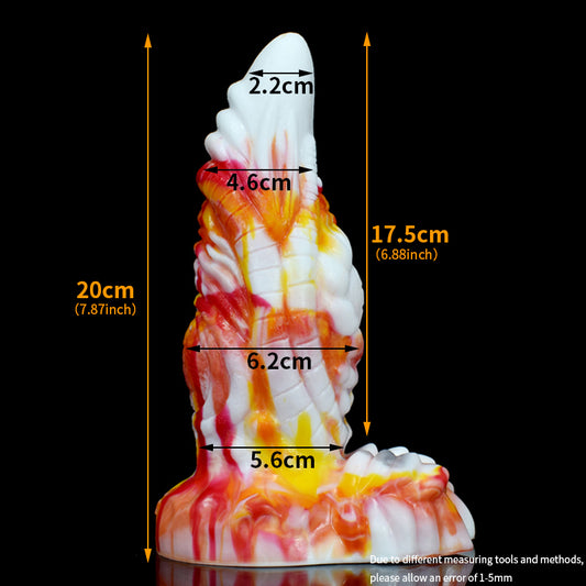 Large Animal God Silicone Sucker Dildo