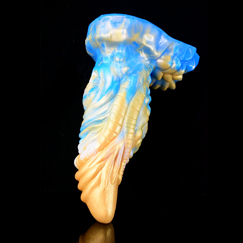 Large Animal God Silicone Sucker Dildo