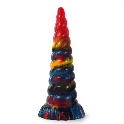 Large Unicorn Spiral Fantasy Animal Dildo