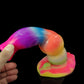 Large Silicone Colorful Dildos Protaste Massager