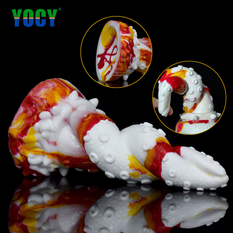 Large Octopus Colorful Animal Dildo