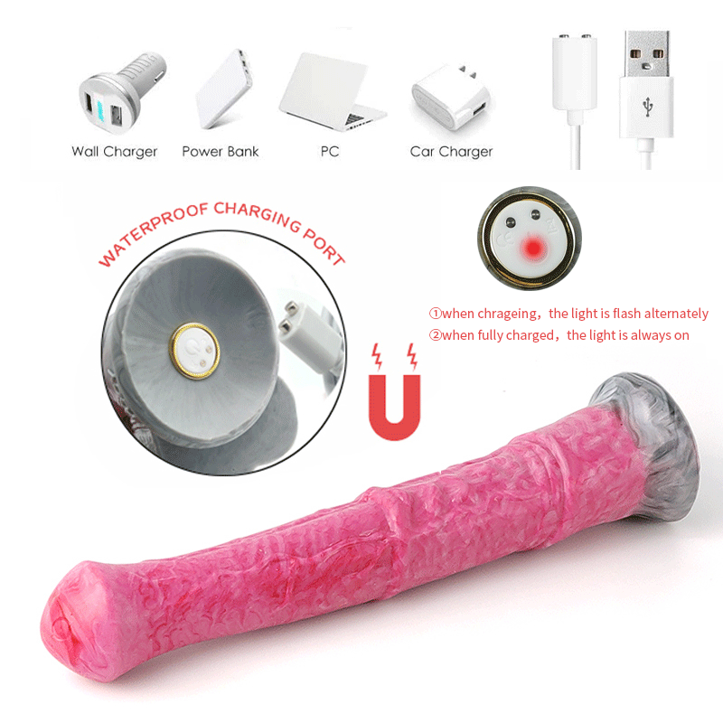 Vibrating Bullet Wireless Remote Animal Dildo