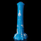 Long Horse Dildo Silicone Fake Dicks Flower Colorful