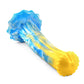 Long Horse Dildo Silicone Fake Dicks Flower Colorful