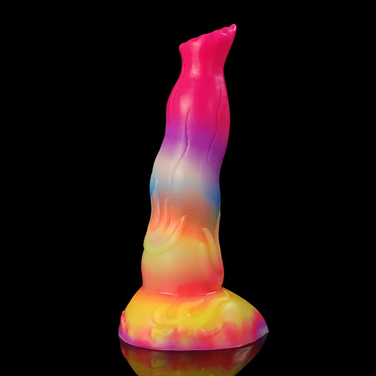 Glowing In Dark Silicone Fake Penis Dildo