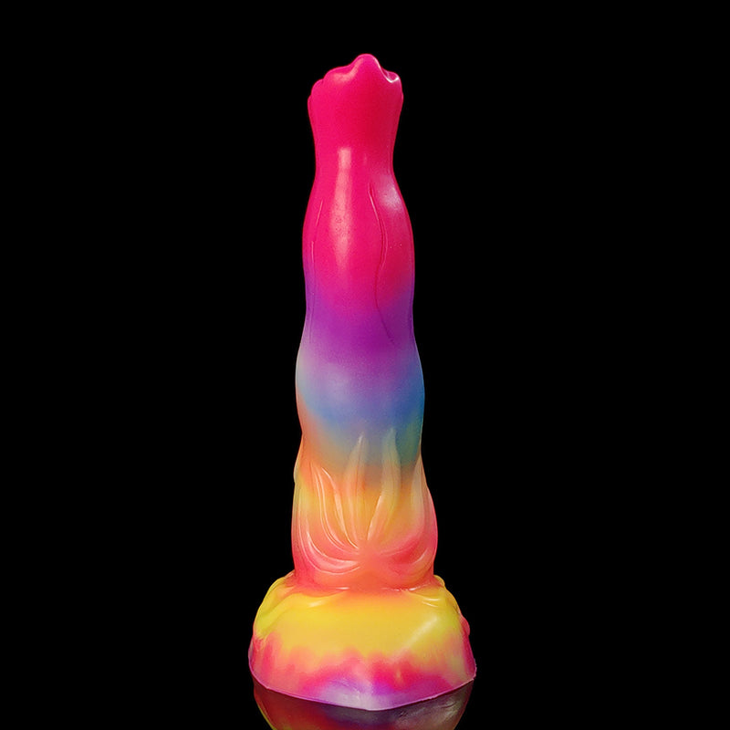 Glowing In Dark Silicone Fake Penis Dildo