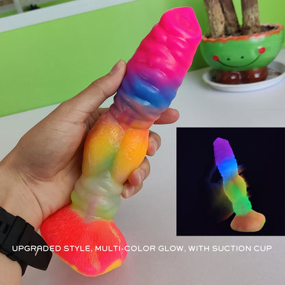 Luminous Big Knot Wolf Dildo