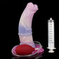 Colorful Spray Water Fantasy Huge  Dildo