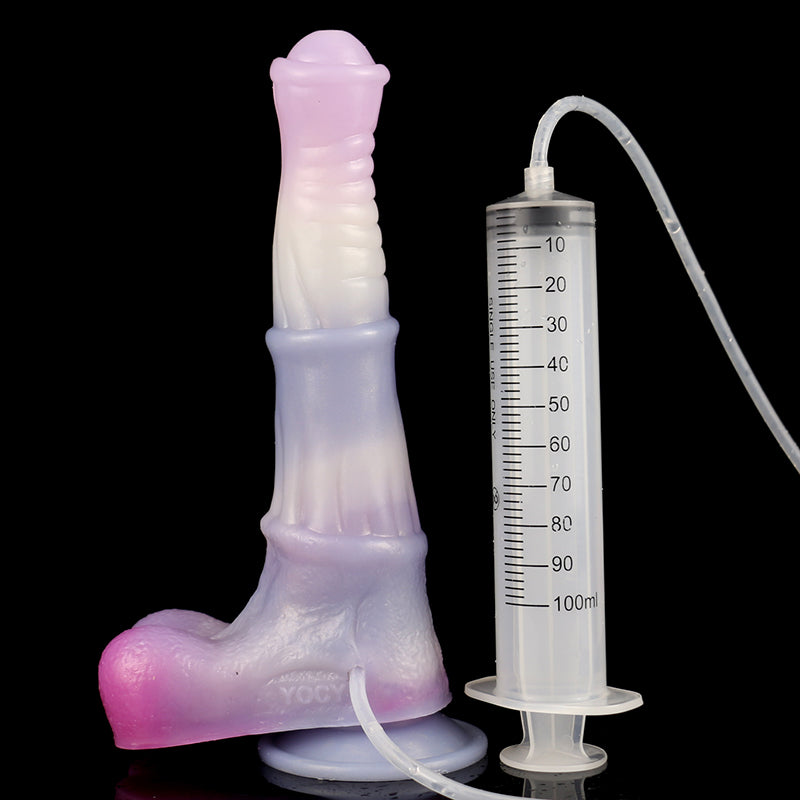 Colorful Horse Dildo Realistic Squirting Function