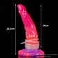 Squirting Monster Dildo Glowing In Dark