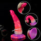 Squirting Monster Dildo Glowing In Dark