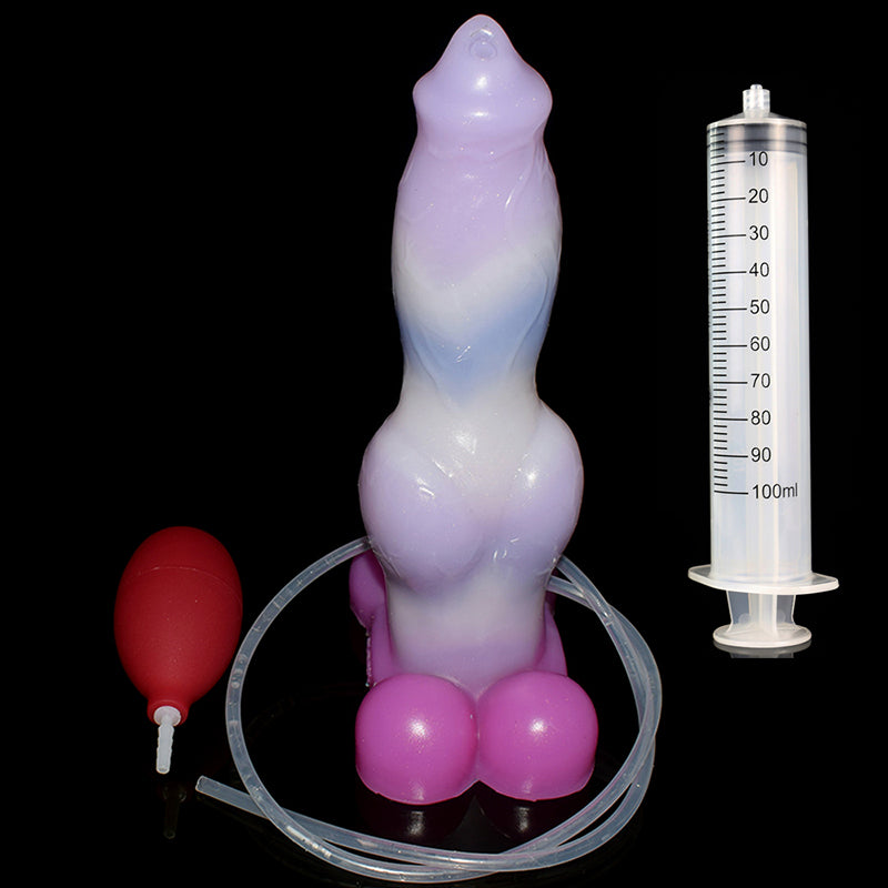 Silicone Realistic Dog Dildo Squirting Function