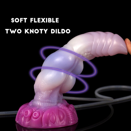 Double Knot Massager Colorful Dildo