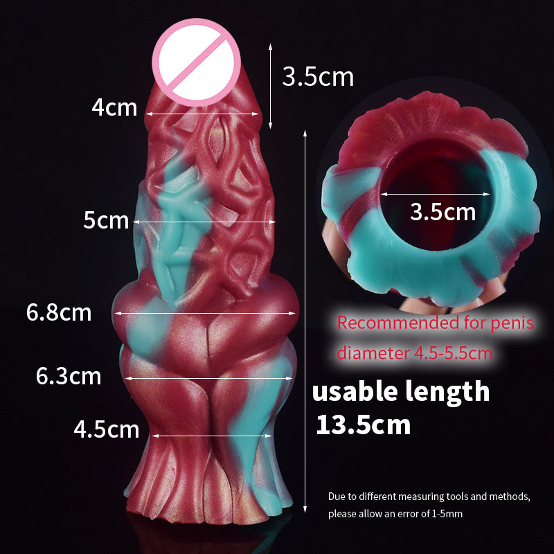Silicone Alien Penis Enlargement Dick