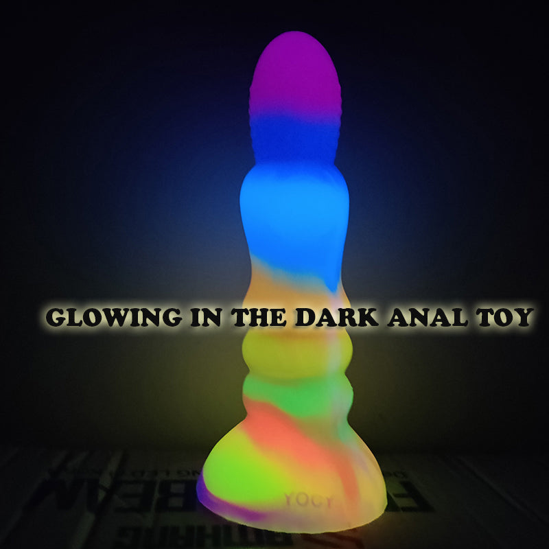 Silicone Soft Big Glowing In Dark Dildo