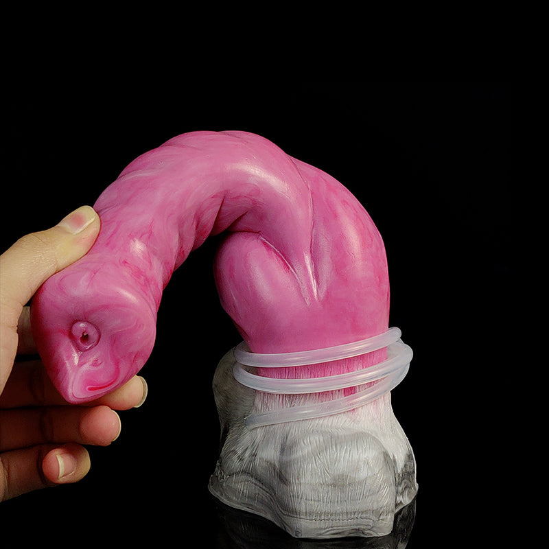 Silicone Cruved Huge Horse Animal Dildo