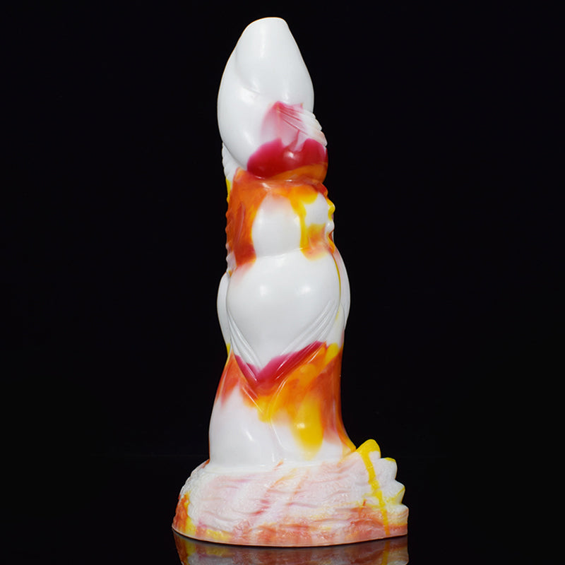 Silicone Realistic Beads Vibrator Remote Dildo