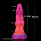 Silicone Realistic Beads Vibrator Remote Dildo