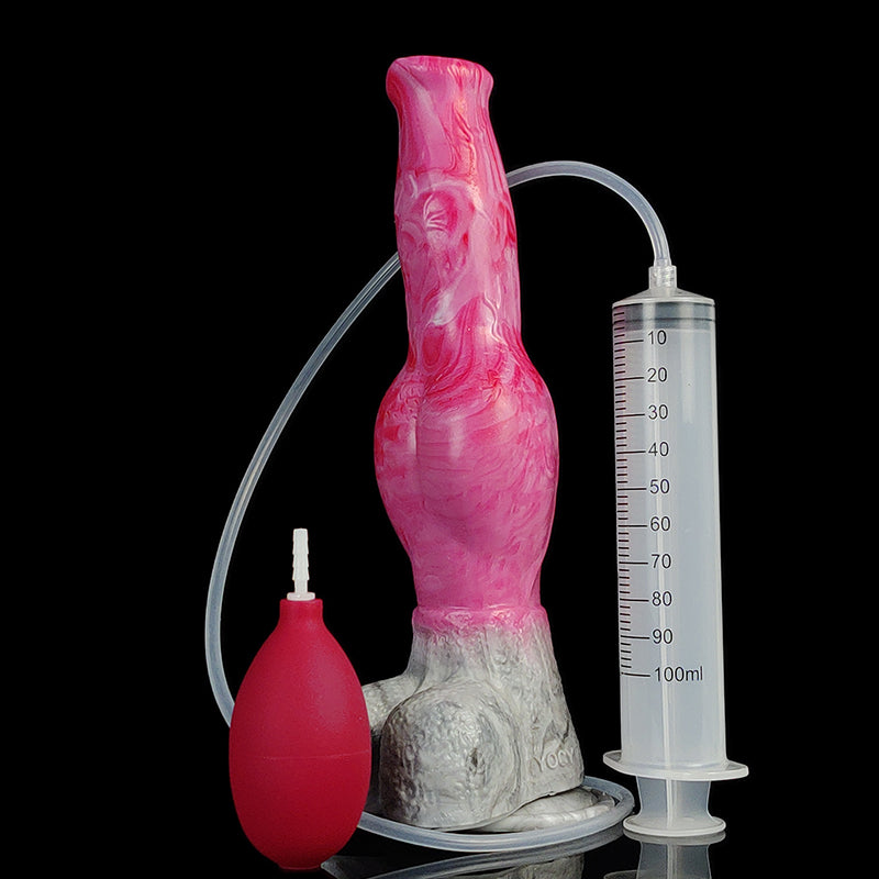 Squirting Function Wolf Fake Penis Horse Dildo