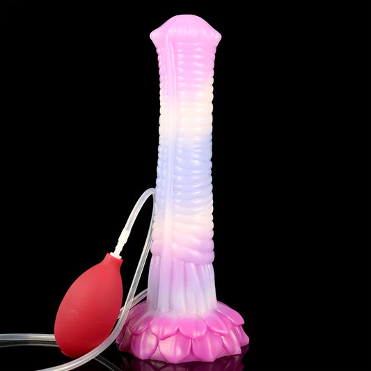 Squirting Function Huge Colorful Dildo